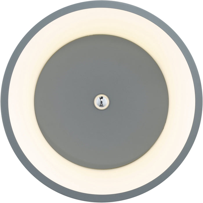 Radiant Gray LED Flush Mount - Flushmounts