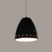Realm Black Gloss Halogen Mini Pendant - Mini-Pendants