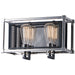 Refine Black / Polished Nickel Bath Vanity - Bath Vanity