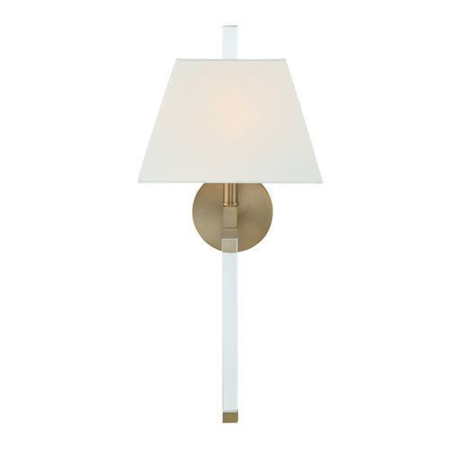Renee 1 Light Aged Brass Sconce - Wall Sconces