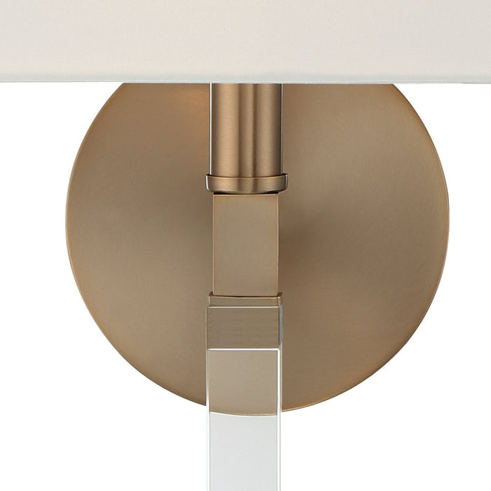 Renee 1 Light Aged Brass Sconce - Wall Sconces