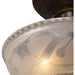 Restoration Golden Bronze Semi Flush Mount - Semi-Flushmounts