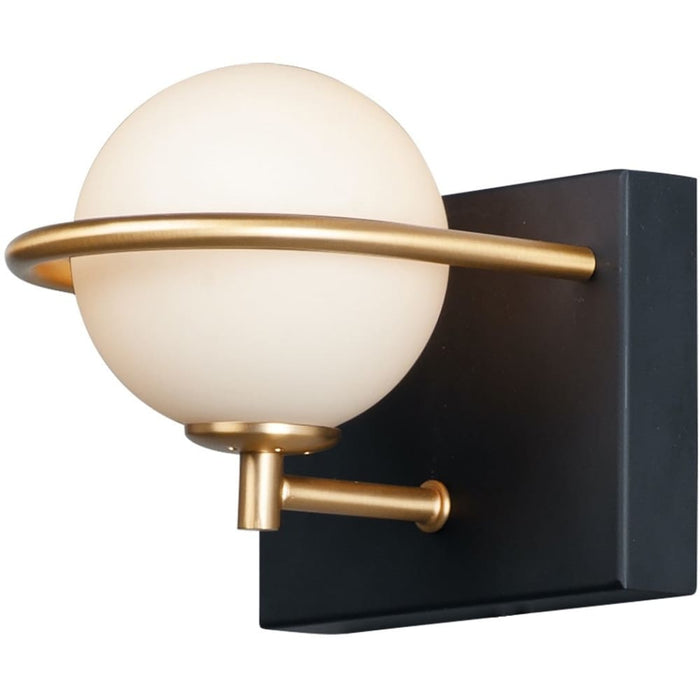 Revolve Black / Gold LED Bath Vanity - Bath Vanity