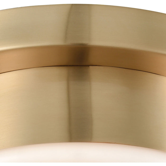 Riley Satin Brass Flush Mount - Flushmounts