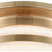 Riley Satin Brass Flush Mount - Flushmounts
