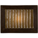 Ripple Butternut and Caramel Wall Sconce - Wall Sconce