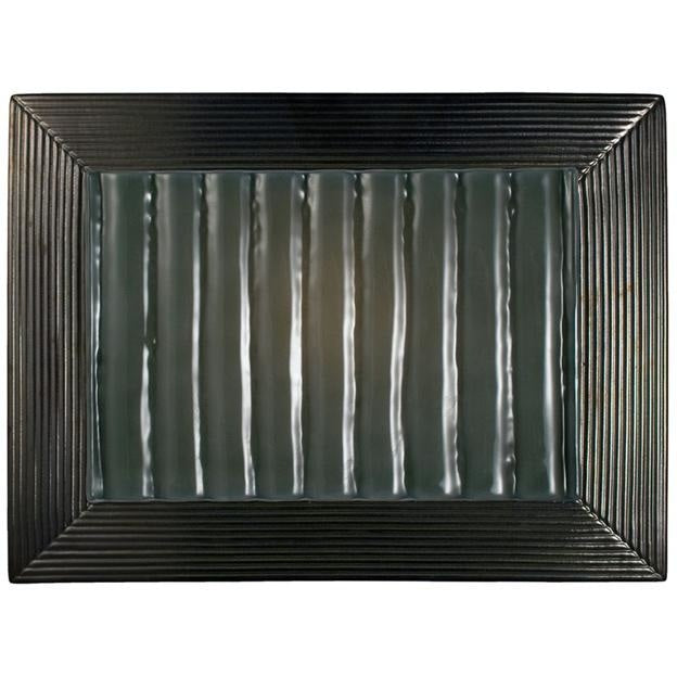 Ripple Gunmetal and Seaweed Wall Sconce - Wall Sconce