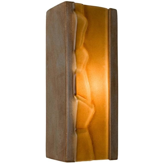 River Rock Spice and Caramel Wall Sconce - Wall Sconce