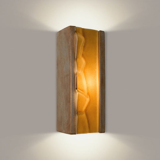 River Rock Spice and Caramel Wall Sconce - Wall Sconce