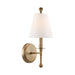 Riverdale 1 Light Aged Brass Sconce - Wall Sconces