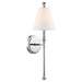 Riverdale 1 Light Polished Nickel Sconce - Wall Sconces