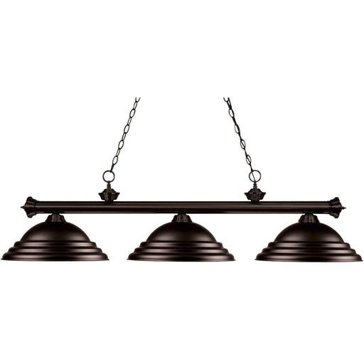 Riviera Bronze Island Billiard Pendant | theLightShop