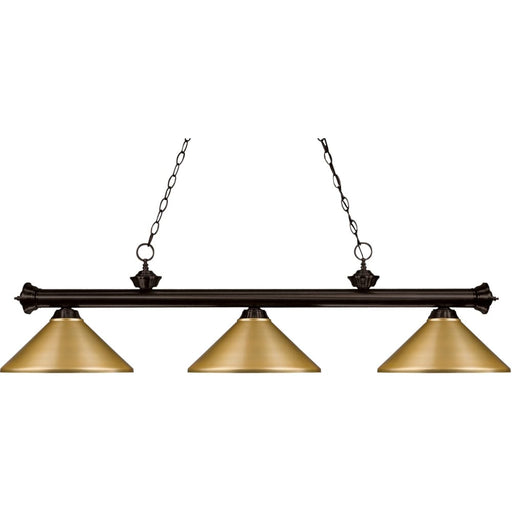 Riviera Bronze Island Billiard Pendant | theLightShop