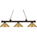 Riviera Bronze Island Billiard Pendant | theLightShop