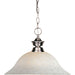 Riviera Brushed Nickel Pendant | theLightShop