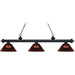 Riviera Matte Black Island Billiard Pendant | theLightShop