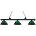 Riviera Matte Black Island Billiard Pendant | theLightShop