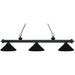 Riviera Matte Black Island Billiard Pendant | theLightShop