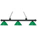 Riviera Matte Black Island Billiard Pendant | theLightShop