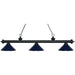 Riviera Matte Black Island Billiard Pendant | theLightShop