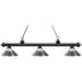 Riviera Matte Black Island Billiard Pendant | theLightShop