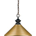 Riviera Olde Bronze Island Billiard Pendant | theLightShop