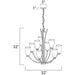 Rocco Polished Chrome Chandelier - Chandeliers