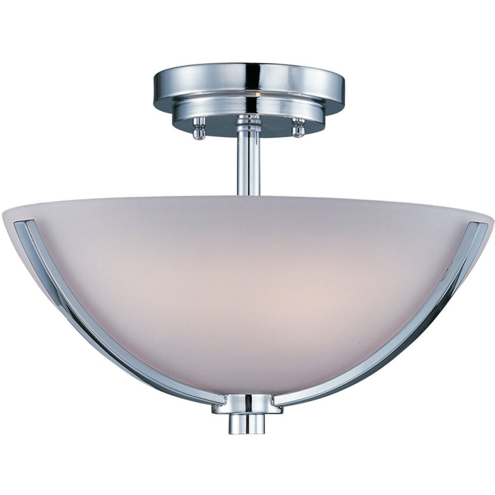 Rocco Polished Chrome Semi-Flush Mount - Semi-Flushmounts