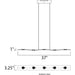 Roller Matte White LED Linear Pendant - Pendants