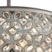 Rosslyn Weathered Zinc Matte Silver Pendant - Pendants