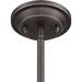 Rosslyn Weathered Zinc Matte Silver Pendant - Pendants