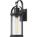 Roundhouse Black Outdoor Wall Sconce | theLightShop