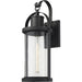 Roundhouse Black Outdoor Wall Sconce | theLightShop