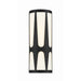 Royston Black LED Wall Sconce Crystorama ROY-802-BK_LED