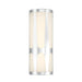 Royston Polished Chrome 2 Light Wall Sconce Crystorama ROY-802-CH