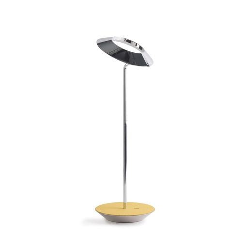 Royyo Desk Lamp Chrome body Honeydew Felt base plate - Desk Lamps