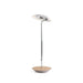 Royyo Desk Lamp Chrome body White Oak base plate - Desk Lamps