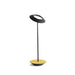 Royyo Desk Lamp Matte Black body Brushed Brass base plate - Desk Lamps