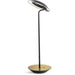 Royyo Desk Lamp Matte Black body Brushed Brass base plate - Desk Lamp