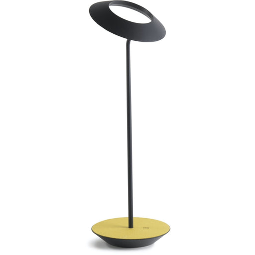 Royyo Desk Lamp Matte Black body Honeydew Felt base plate - Desk Lamp