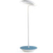 Royyo Desk Lamp Matte White body Azure Felt base plate - Desk Lamp