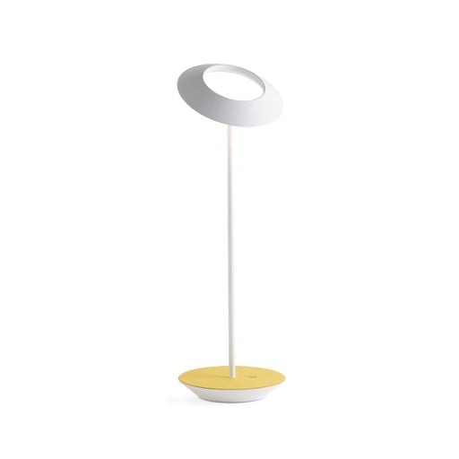 Royyo Desk Lamp Matte White body Honeydew Felt base plate - Desk Lamps