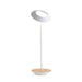 Royyo Desk Lamp Matte White body White Oak base plate - Desk Lamps