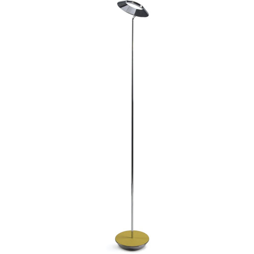 Royyo Floor Lamp Chrome Body Honeydew Felt base plate - Floor Lamp