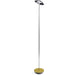 Royyo Floor Lamp Chrome Body Honeydew Felt base plate - Floor Lamp