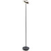 Royyo Floor Lamp Matte Black Body Oxford Felt base plate - Floor Lamp