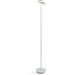 Royyo Floor Lamp Matte White Body Oxford Felt base plate - Floor Lamp