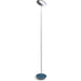 Royyo Floor Lamp Silver Body Azure Felt base plate - Floor Lamp