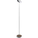 Royyo Floor Lamp Silver Body Oiled Walnut base plate - Floor Lamp