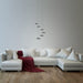 Royyo Pendant (Circular with 6 pendants) Matte White with Gold accent Matte White Canopy - Pendants